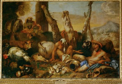 Diogenes von Giovanni Benedetto (1609-64) Castiglione