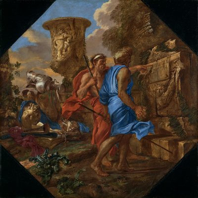 Arkadische Hirten von Giovanni Benedetto Castiglione