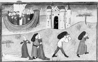 Dekameron, Drei Paare reisen nach Kreta; die Missgeschicke der drei Paare. Vierter Tag, Novelle 3. von Giovanni Boccaccio