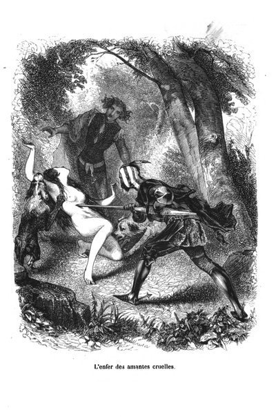 Dekameron - Fünfter Tag, Novelle 8 - Die Hölle der grausamen Liebhaberinnen von Giovanni Boccaccio