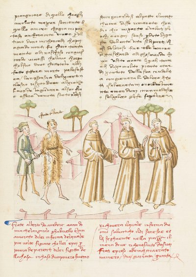 Dekameron, Der Fall eines Engels - Verhaftung von Berto, Vierter Tag, Novelle 2 von Giovanni Boccaccio