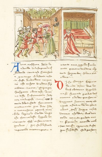 Dekameron, Die Pupille - Entführung von Agnesa, Fünfter Tag, Novelle 5 von Giovanni Boccaccio