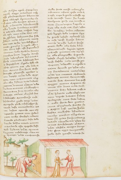 Dekameron, Das Gespenst - Tessa dalla Cuculia täuscht ihren Ehemann, Siebter Tag, Novelle 1 von Giovanni Boccaccio