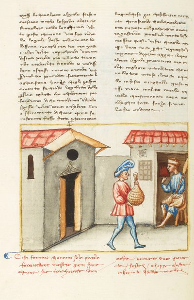 Dekameron, Alles hängt vom Verständnis ab - Cisti und der Diener von Geri Spina, Sechster Tag, Novelle 2 von Giovanni Boccaccio