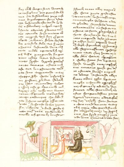 Dekameron, Die indiskreten Juwelen - Alibech und Rustico beim Beten, Dritter Tag, Novelle 10 von Giovanni Boccaccio