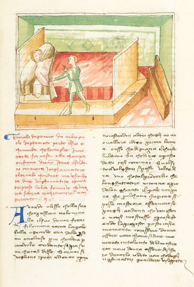 Dekameron, Die indiskreten Juwelen - Laurette Ambrogiuolo überrascht Ginevra, Zweiter Tag, Novelle 9 von Giovanni Boccaccio