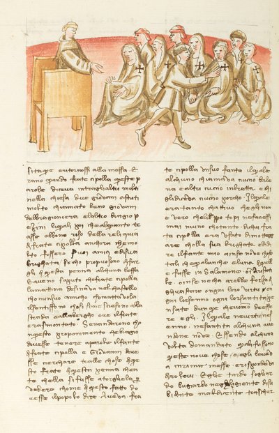 Dekameron, Die Beredsamkeit von Bruder Ciboule: Cipolla täuscht die Gläubigen, Sechster Tag, Novelle 10 von Giovanni Boccaccio