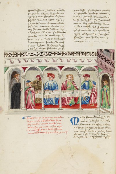 Dekameron, Die herausragende Würde der Armen - Hugues Primat und Abt von Cluny, Erster Tag, Novelle 7 von Giovanni Boccaccio