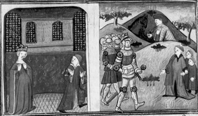 Dekameron, Die Frau des Königs von Frankreich beschuldigt den Grafen von Anvers; der Graf versöhnt sich mit dem König. Zweiter Tag, Novelle 8. von Giovanni Boccaccio