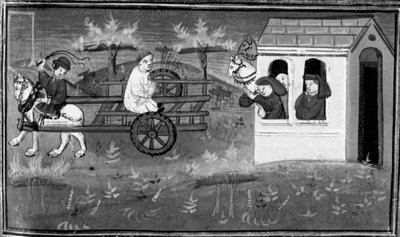 Dekameron, Theodor wird zum Hinrichtungsort geführt. Fünfter Tag, Novelle 7. von Giovanni Boccaccio