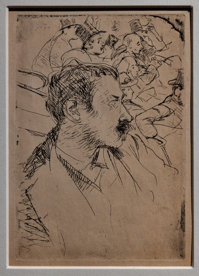 In der Oper in Paris, ca. 1880 von Giovanni Boldini