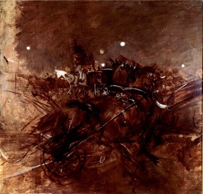 Nocturne in Montmartre von Giovanni Boldini