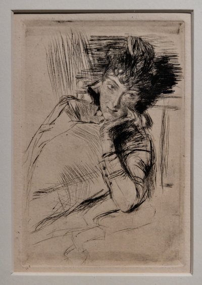 Nachdenkliche Frau von Giovanni Boldini