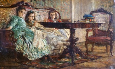 Die Laskaraki-Schwestern von Giovanni Boldini von Giovanni Boldini