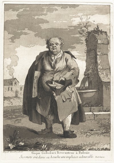 Gaspar Gribolari, Trödler in Padua von Giovanni David
