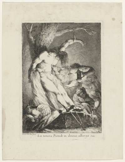Heiliger Sebastian von der heiligen Irene gepflegt von Giovanni David