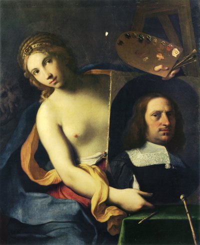 Allegorie der Malerei von Giovanni Domenico Cerrini