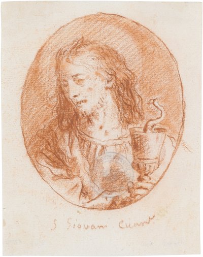 Der heilige Johannes Evangelist von Giovanni Domenico Tiepolo