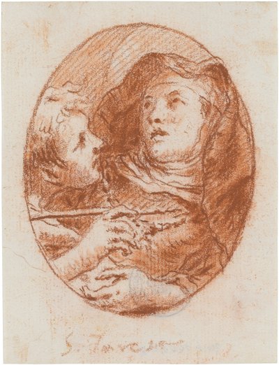 Die heilige Theresa von Giovanni Domenico Tiepolo
