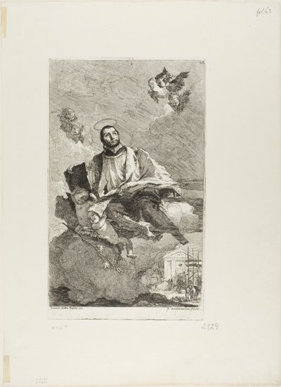 St. Gaetano von Thiene von Giovanni Domenico Tiepolo