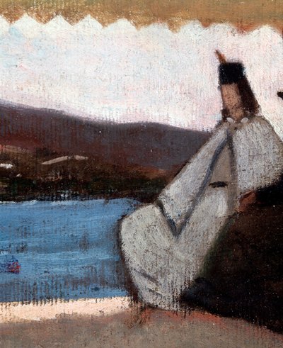 La Rotonda di Palmieri (Detail) von Giovanni Fattori
