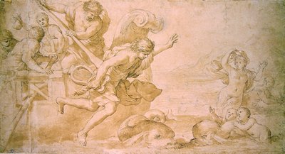 Arion und die Delfine von Giovanni Francesco Romanelli