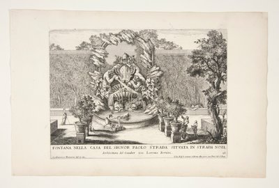 Le Fontane Ne Palazzi e ne Giardini di Roma, Parte Terza [Der dritte Teil der Brunnen, Paläste und Gärten von Rom] von Giovanni Francesco Venturini