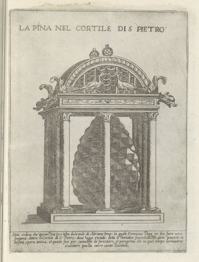 Die Pigna im Vatikan von Giovanni Maggi