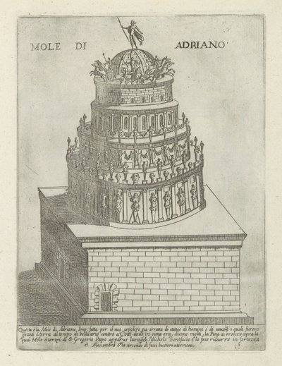 Mausoleum von Hadrian von Giovanni Maggi