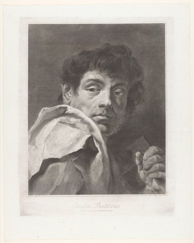 Apostel Judas Thaddäus Sanctus Thaddaeus Apostel (Serientitel) von Giovanni Marco Pitteri