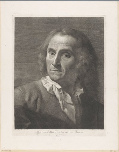 Porträt des Kupferstechers Giovanni Marco Pitteri von Giovanni Marco Pitteri