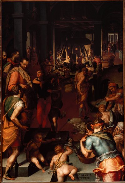 Glasherstellungswerkstätten von Giovanni Maria Butteri