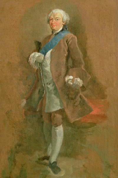 Porträt des Duc de Choiseul, ca. 1757 von Giovanni Paolo Pannini