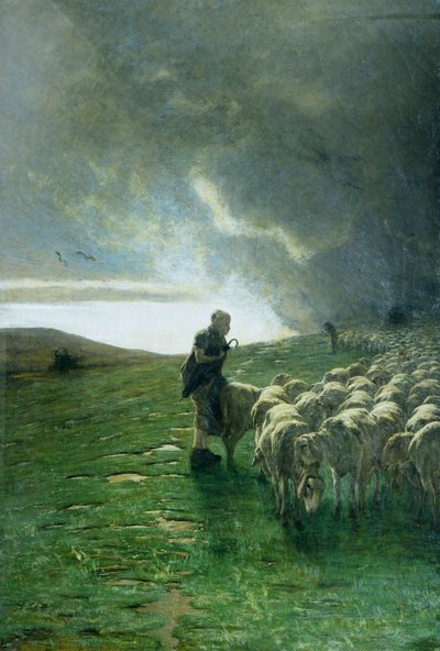 Nach dem Sturm von Giovanni Segantini