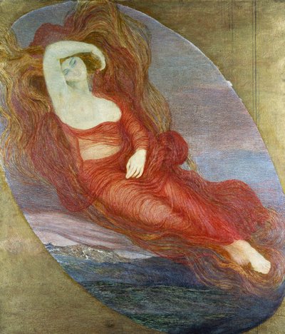 Göttin der Liebe von Giovanni Segantini
