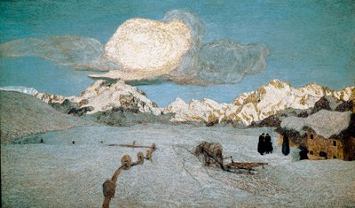 Triptychon der Natur oder Engadin: „Der Tod“ von Giovanni Segantini
