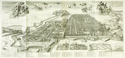 Ansicht von Turin, 1672 von Giovanni Tommaso Borgonio