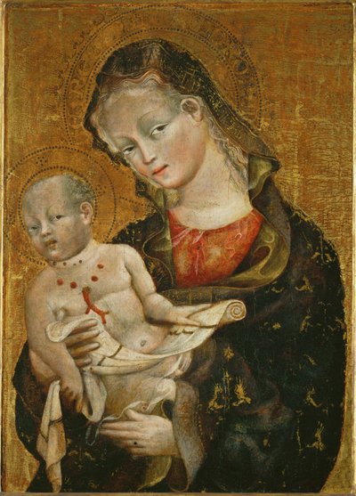 Die Jungfrau mit dem Kind von Giovanni da Modena