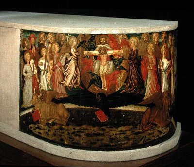 Triumph der Ewigkeit, inspiriert von Triumphs von Petrarca (1304-74) von Giovanni di Ser Giovanni Scheggia