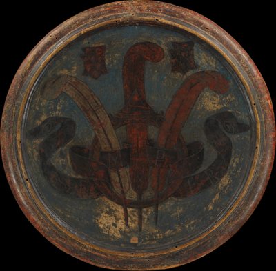 Triumph des Ruhms, eine Geburtsplatte von Lorenzo dem Prächtigen, Rückseite, ca. 1449 von Giovanni di Ser Giovanni Scheggia