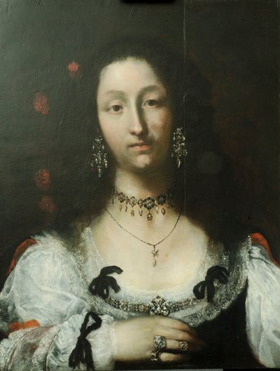 Porträt einer Dame von Girolamo Forabosco