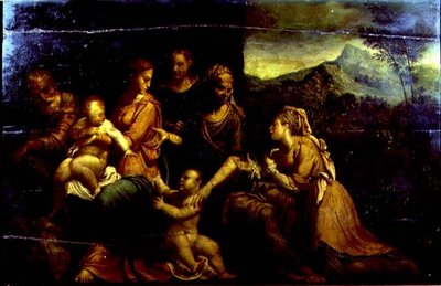 Mystische Hochzeit der Hl. Katharina von Girolamo da (circle of) Carpi