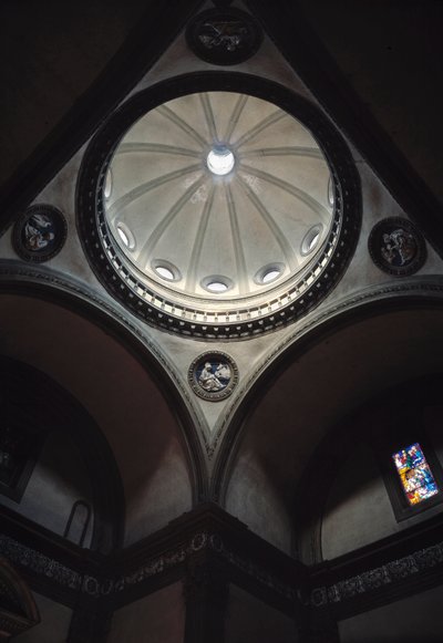 Innenansicht der Kirche von Giuliano Giamberti da Sangallo