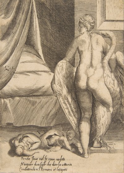 Leda und der Schwan, aus 