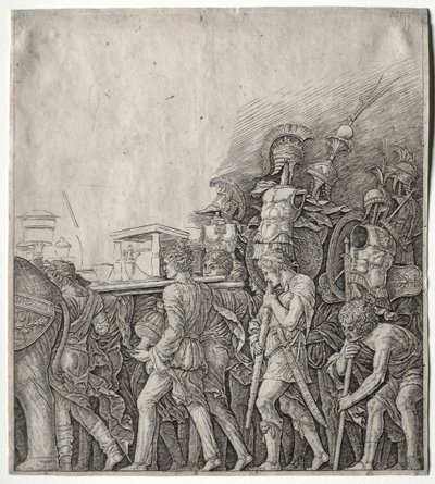 Die Triumphe Caesars: Die Kürassträger von Giulio Campagnola