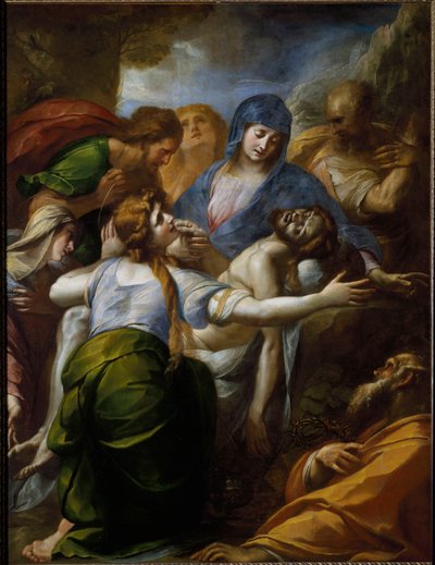 Pietà. Klage über den Tod Christi von Giulio Cesare Procaccini