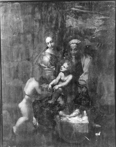 Madonna mit Kind und den Heiligen Elisabeth und Johannes von Giulio Romano Raphael
