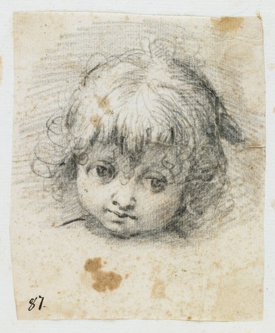 Porträt eines Kindes von Giuseppe Cesari