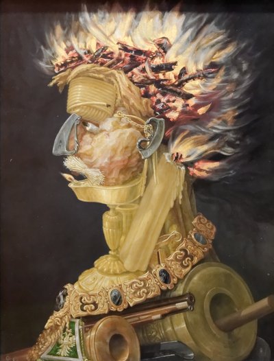 Feuer von Giuseppe Arcimboldo
