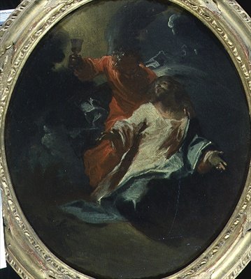 Christus am Ölberg von Giuseppe Bazzani